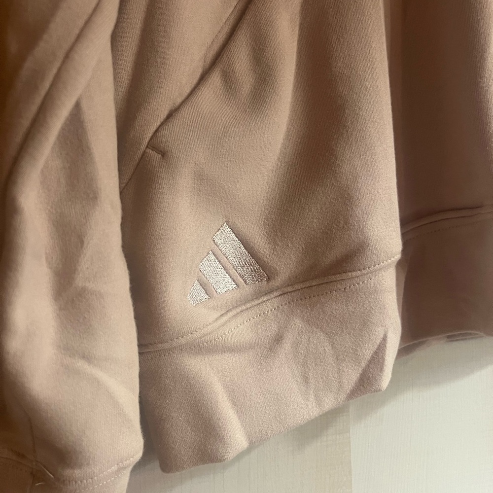 Adidas Beige Pullover with Logo